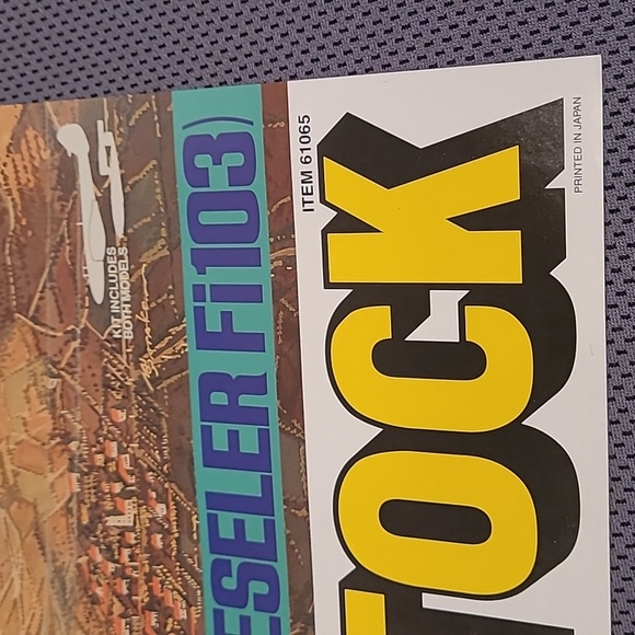 Tamiya Gloster Meteor F.1•V-1(Fieseler Fi103) NOW IN STOCK Mini Poster - Picture 4 of 8